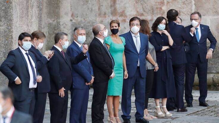 María Chivite critica a Galicia la "lectura parcial" de los datos de positivos en Navarra