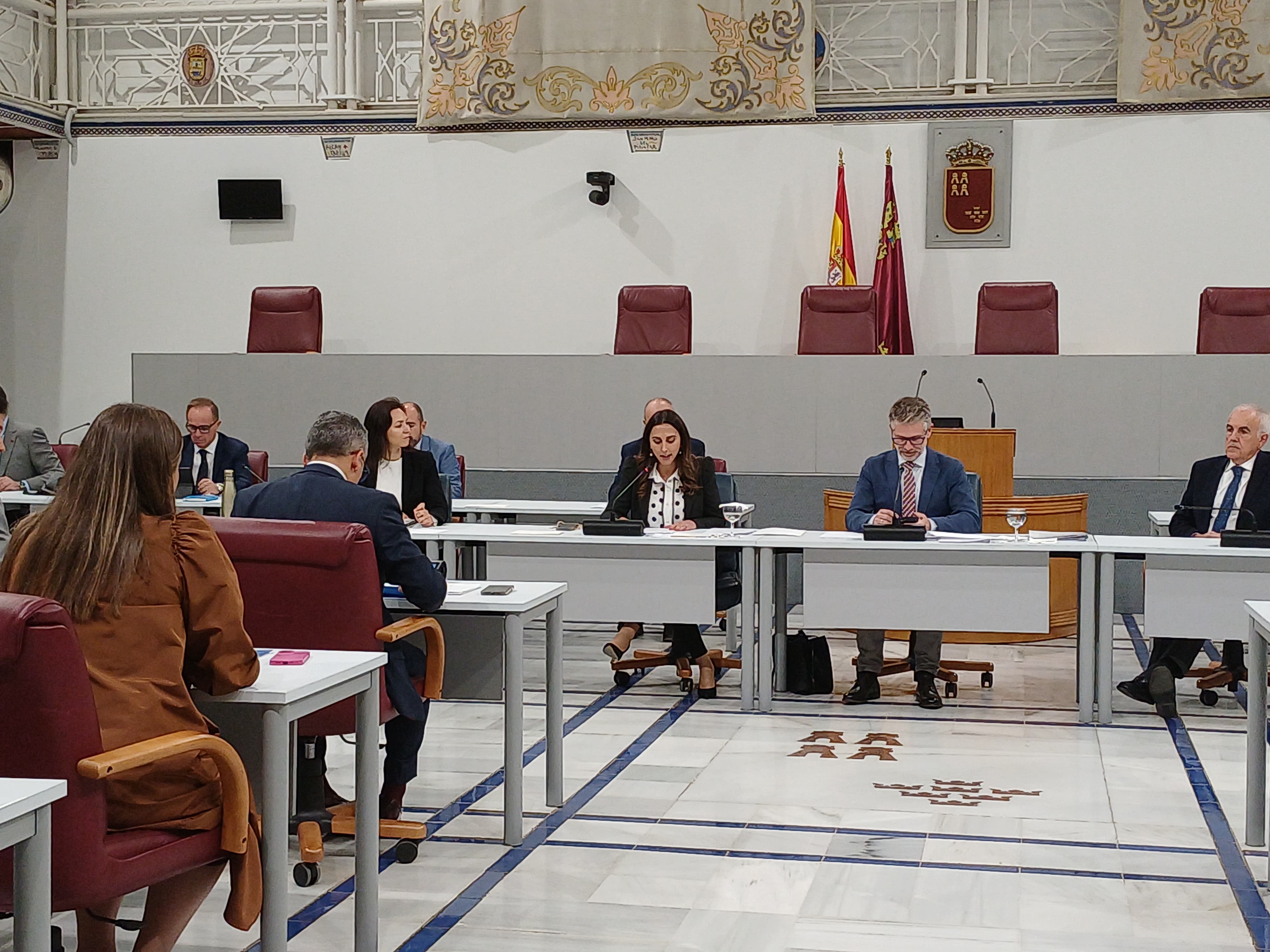 La consejera de Agua y Agricultura, Sara Rubira, presenta sus presupuestos para 2024 en la Asamblea Regional