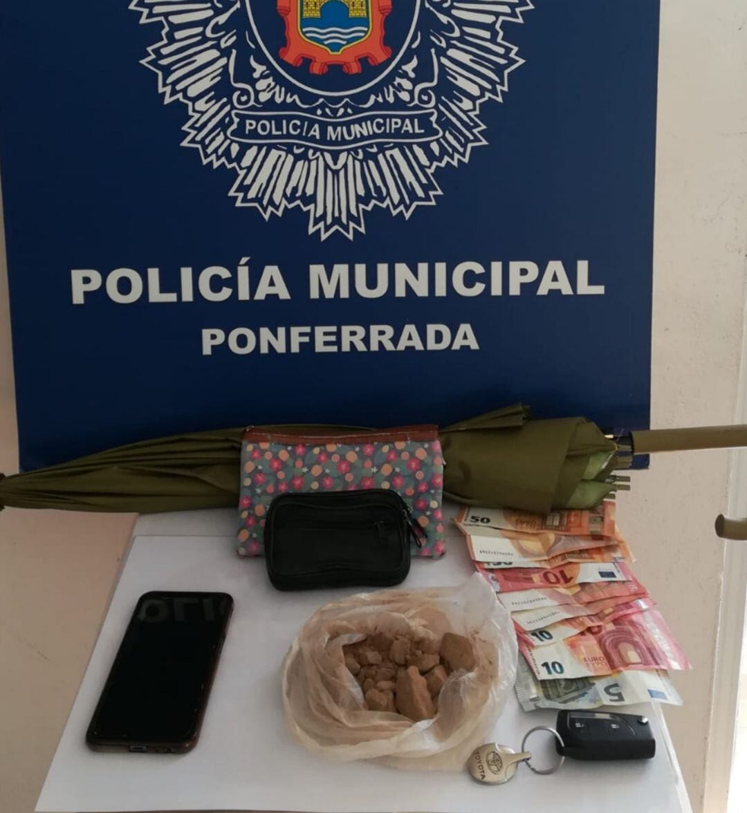 Objetos y sustancias decomisadas