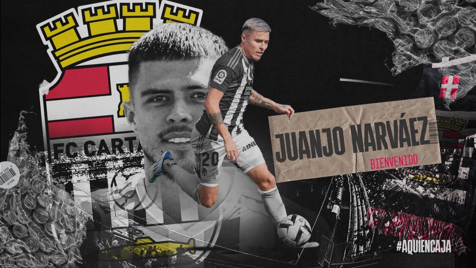 Juanjo Narváez, nuevo fichaje del FC Cartagena