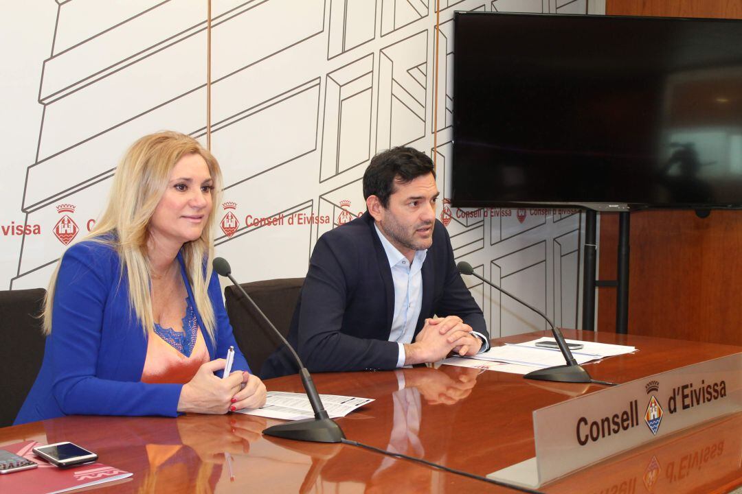 Un momento durante la presentación de las actividades