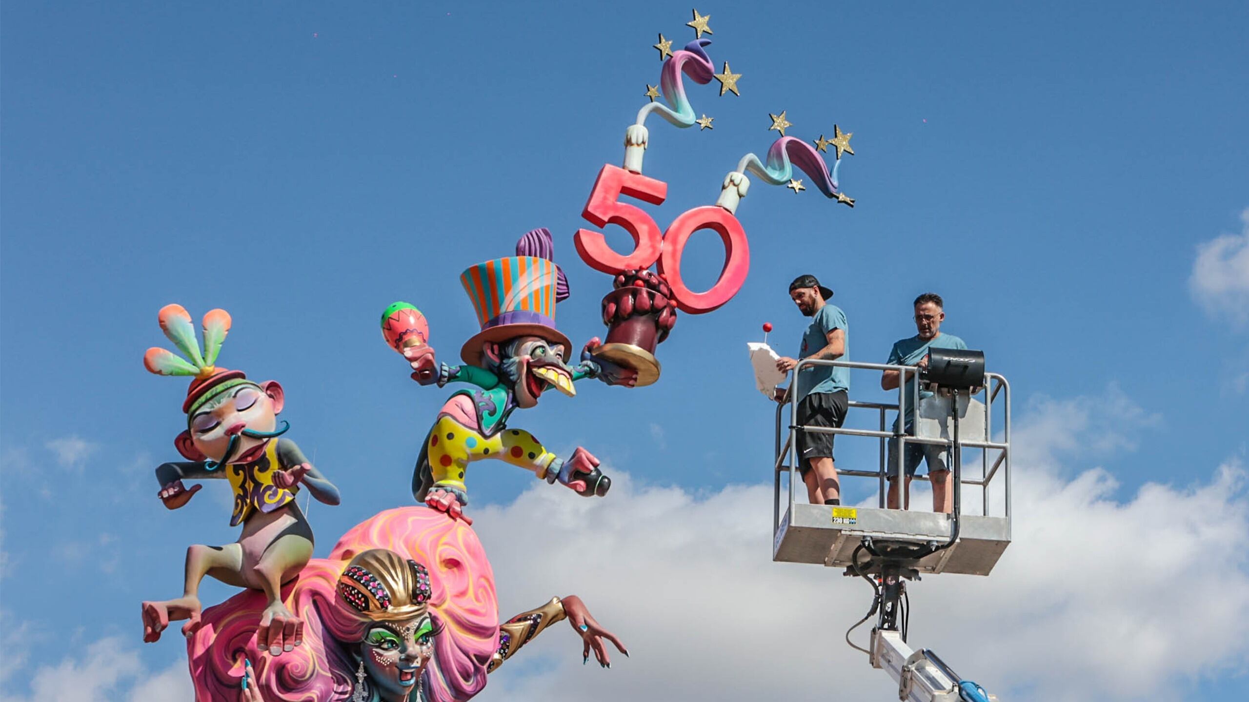 La Falla Huerta Nueva cumple este año su 50 aniversario