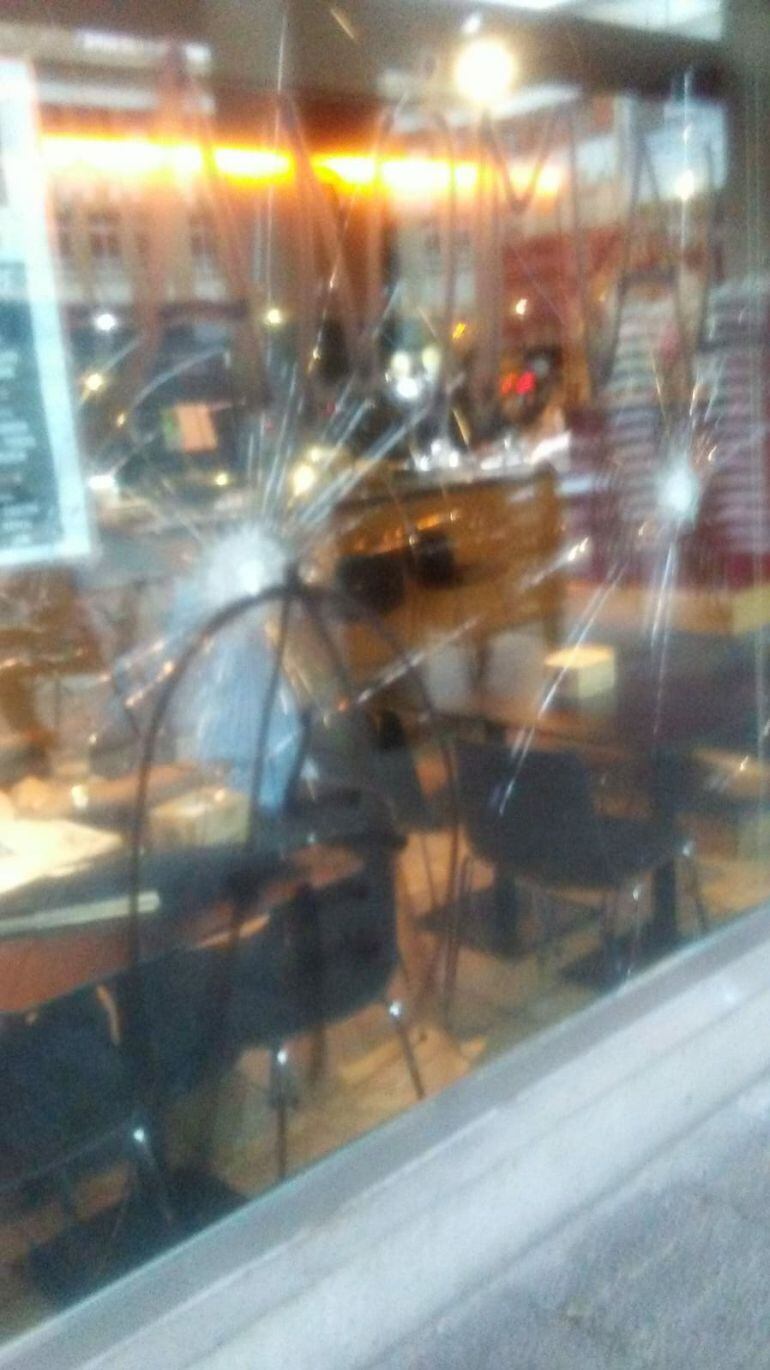 Sabotaje contra el club taurino de Pamplona