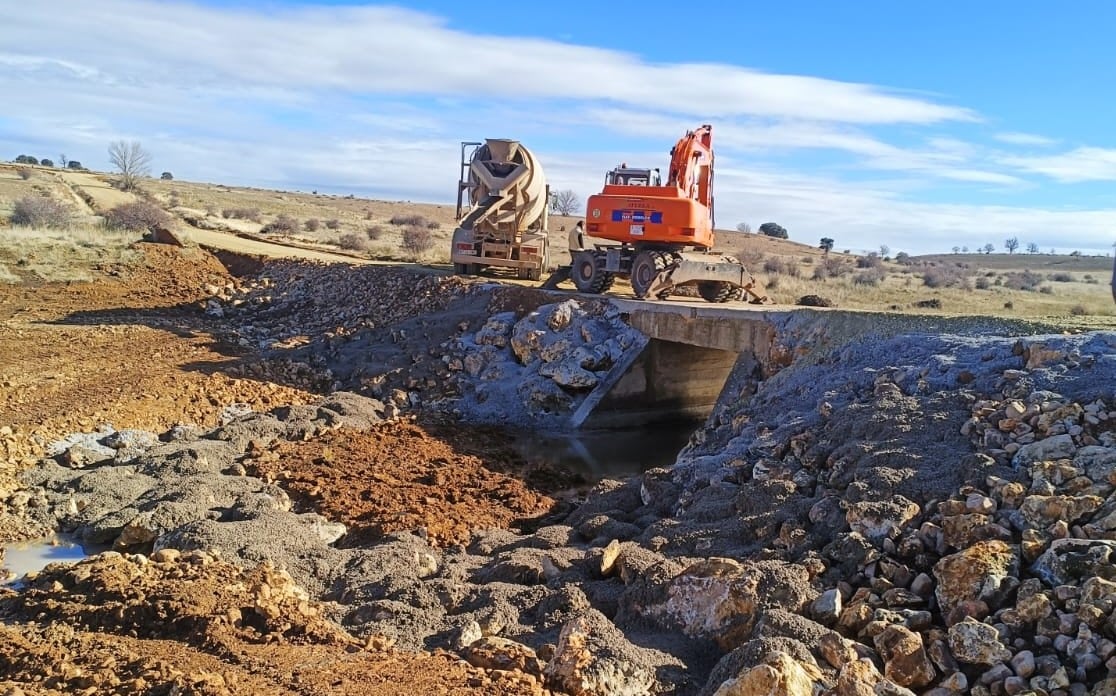 Obra DANA en Campillo de Dueñas