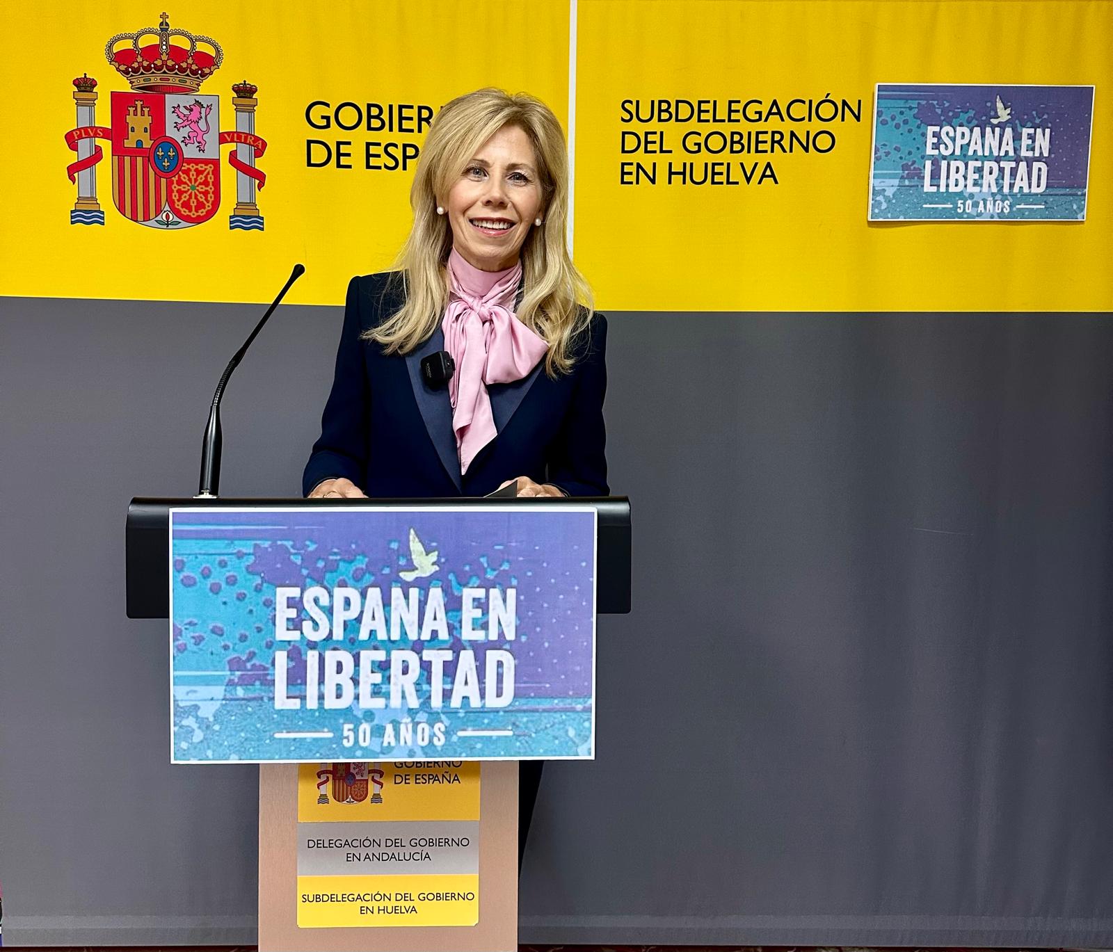 María José Rico, subdelegada del Gobierno en Huelva