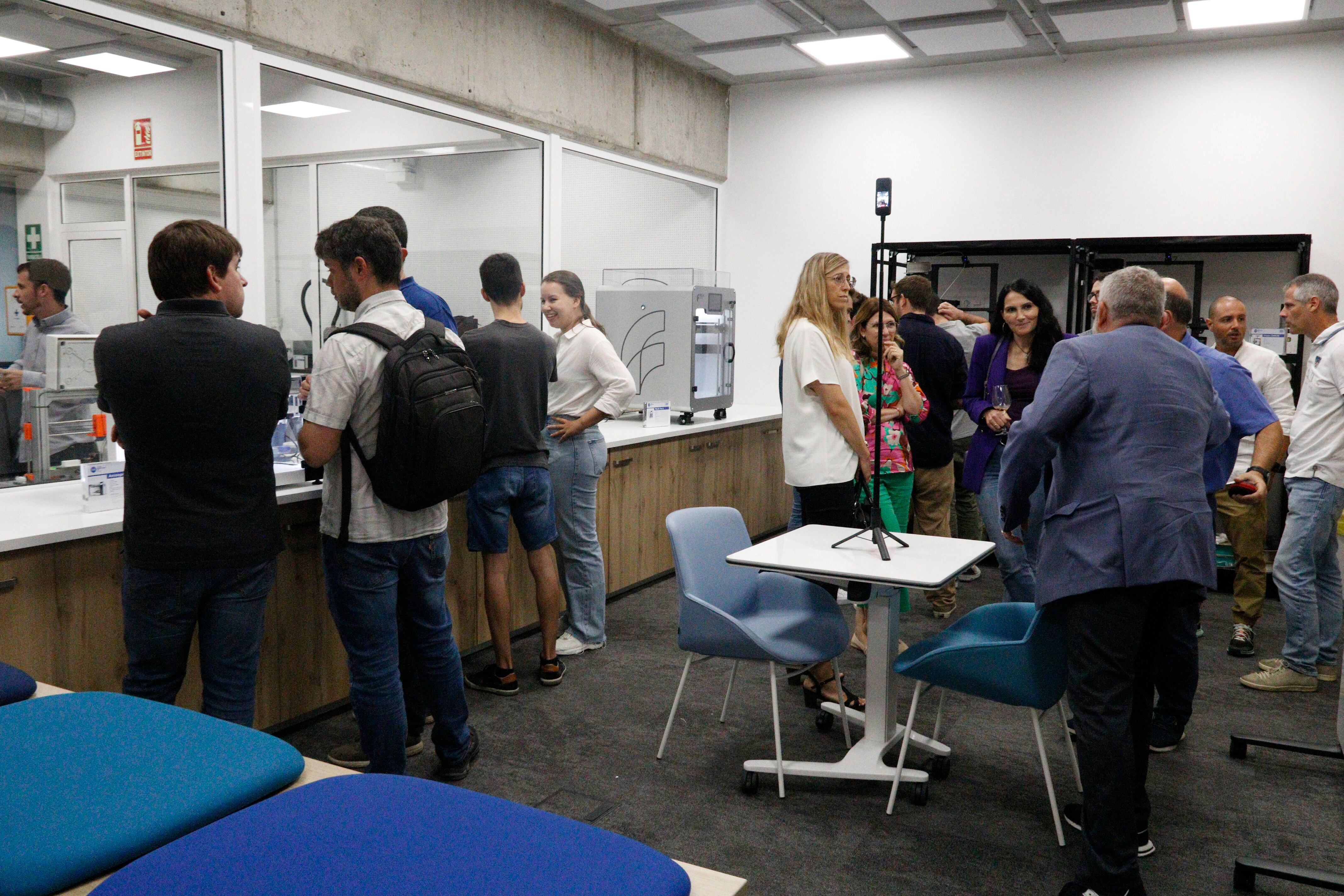 Part del nou laboratori