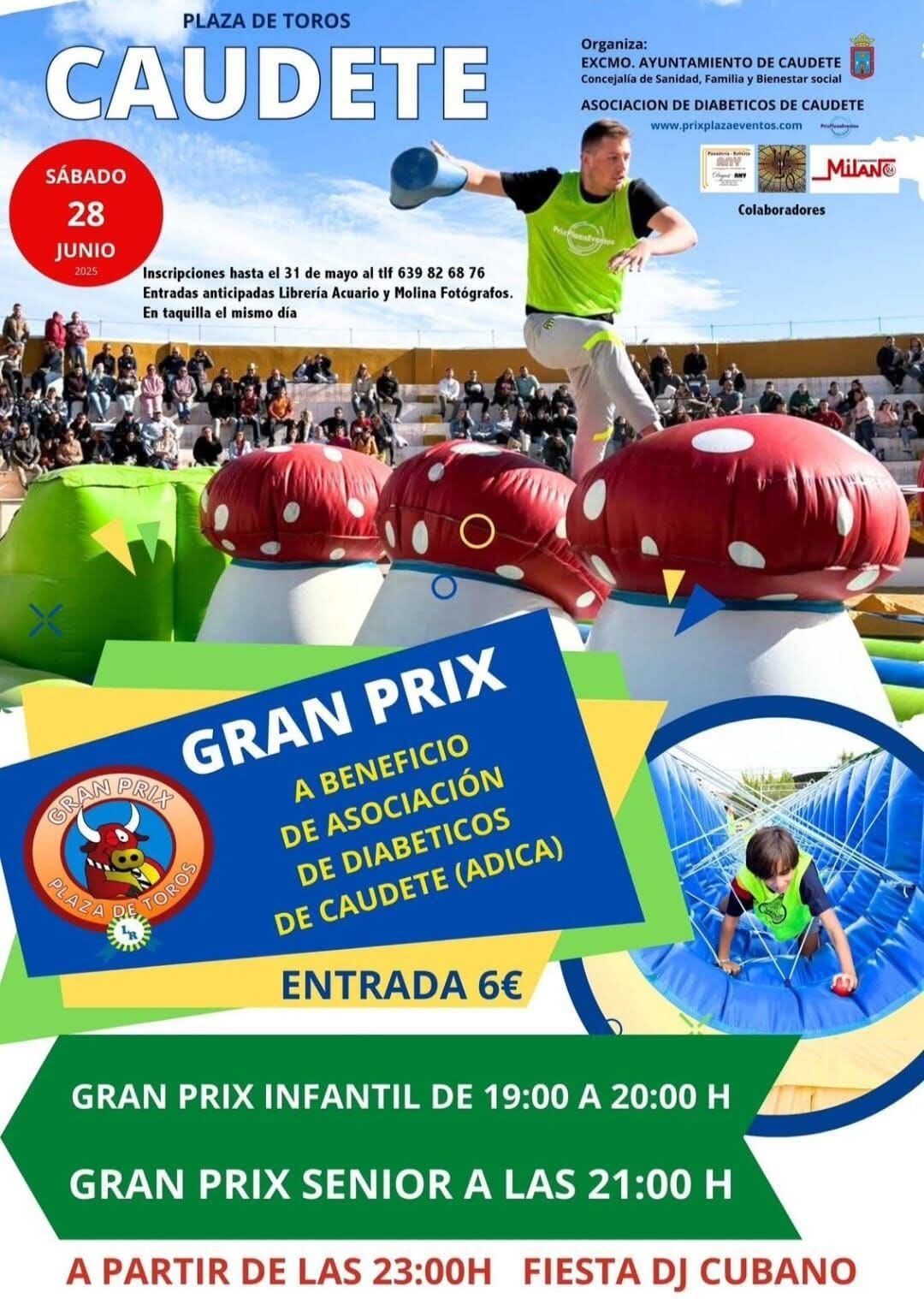 Cartel del Gran Prix en Caudete