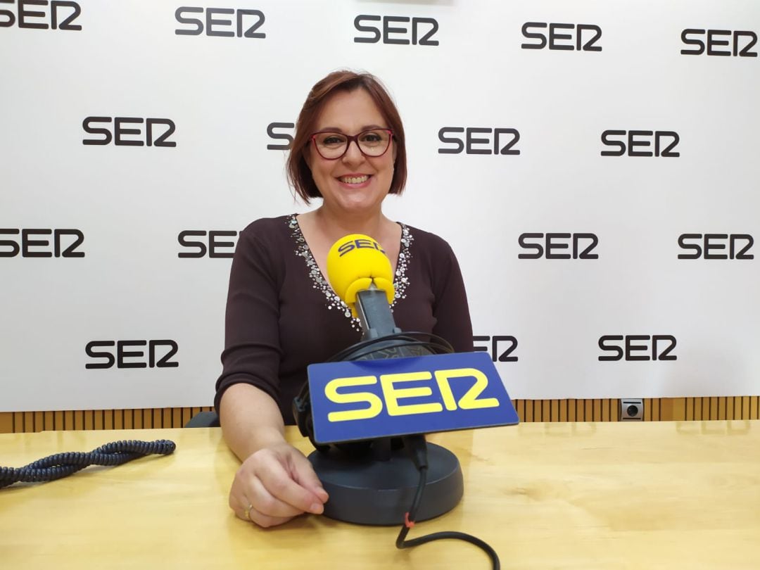 La vicepresidenta del Gobierno Regional, Isabel Franco, en los estudios de Radio Murcia