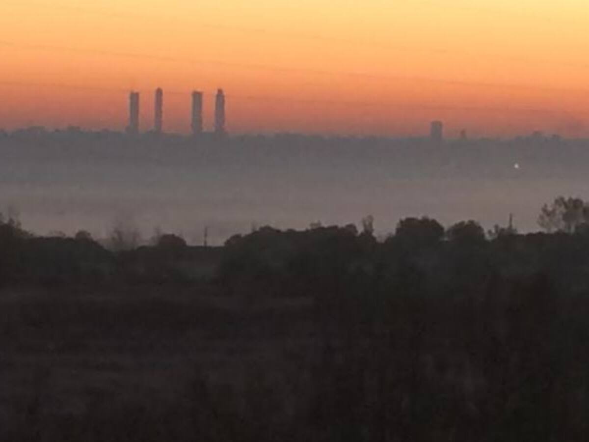 Madrid amanece con la mitad de coches en su almendra central