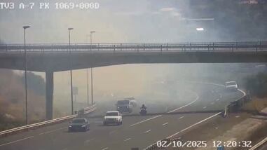 Incendio A7 Estepona