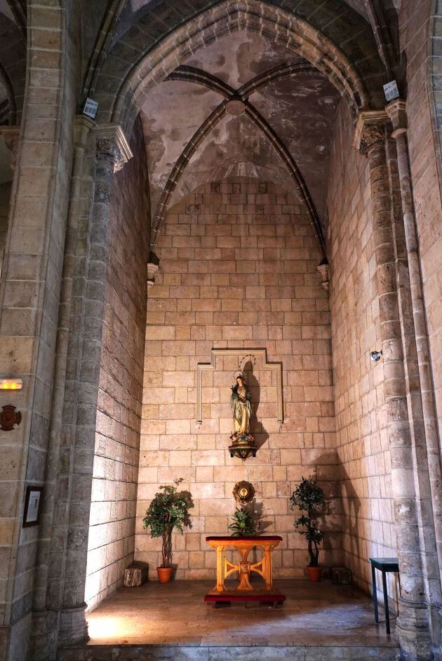 Daños provocados por la borrasca Gloria en la iglesia de Santa Catalina de València