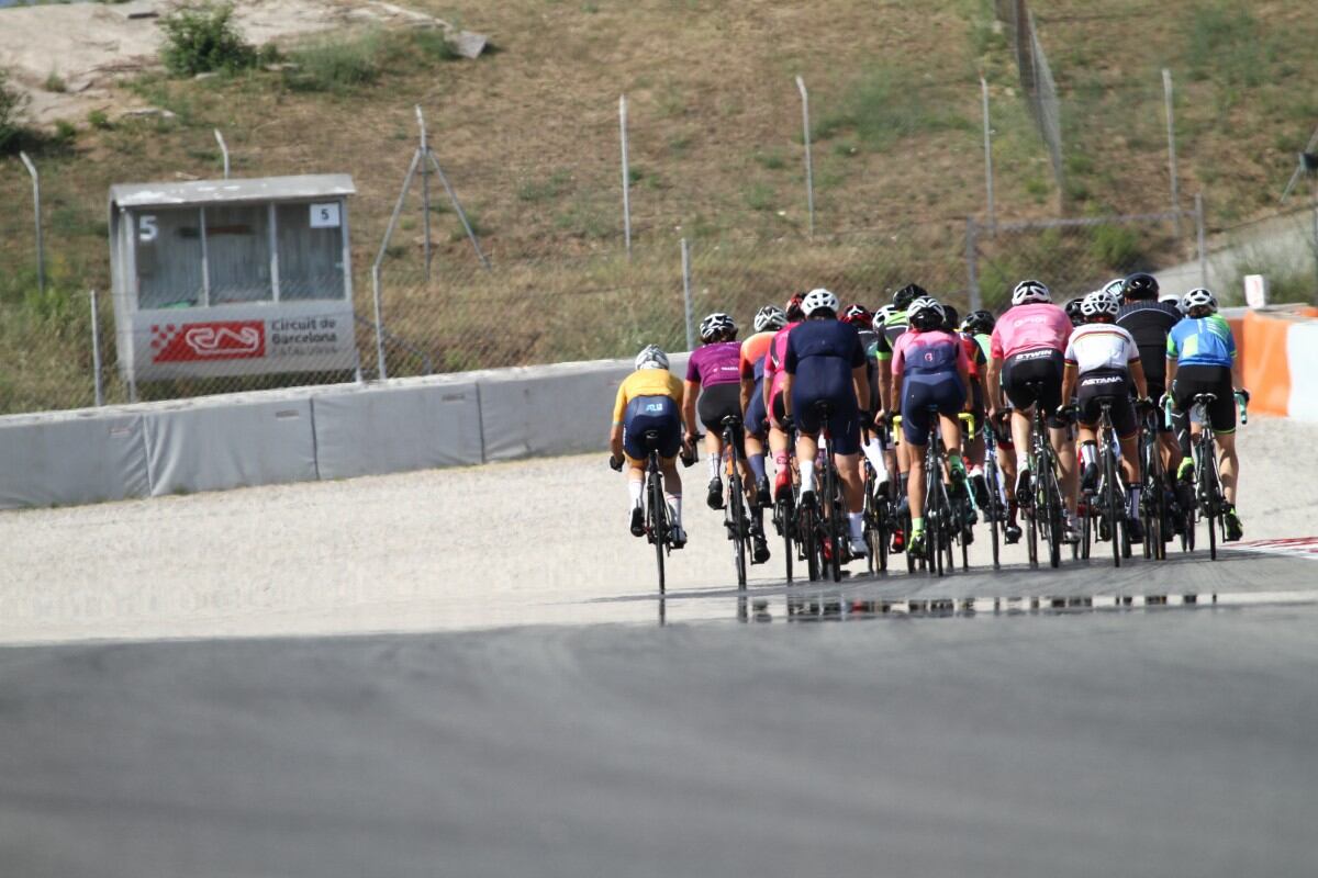 Una imagen de la Mussara,  en el circuito de Montmeló