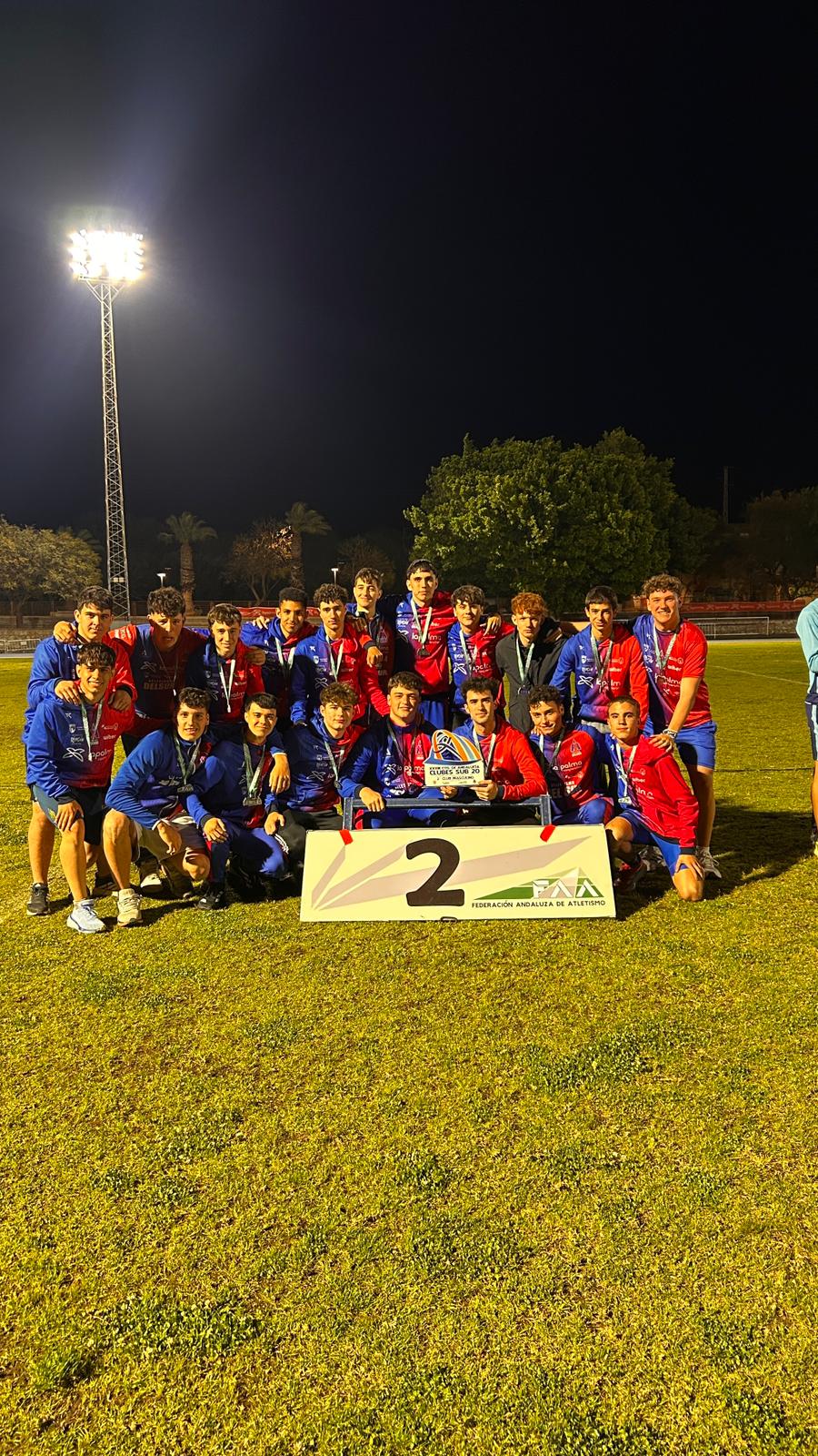 El Club Atletismo Delsur-Cooperativa La Palma ha firmado una brillante actuación en el Campeonato de Andalucía Sub20 por clubes