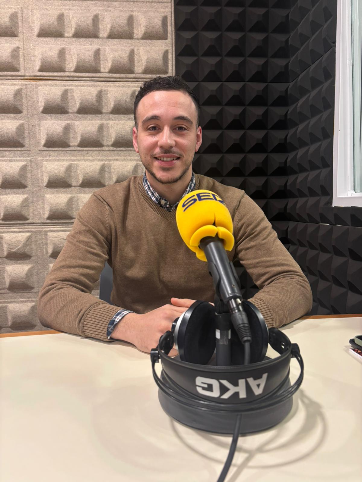 Alejandro Martín, integrante de la comparsa Los Curiosos