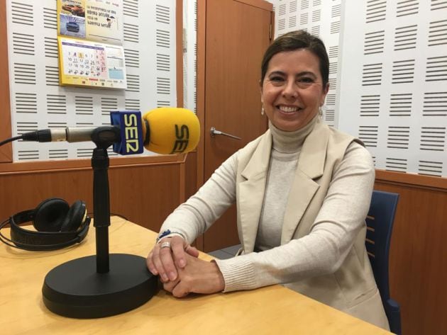 La abogada Lourdes Cano en el estudio de Radio Córdoba Cadena SER