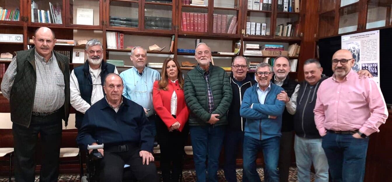 Actual junta directiva de La Tertulia Asociación Cultural de Elda y Petrer