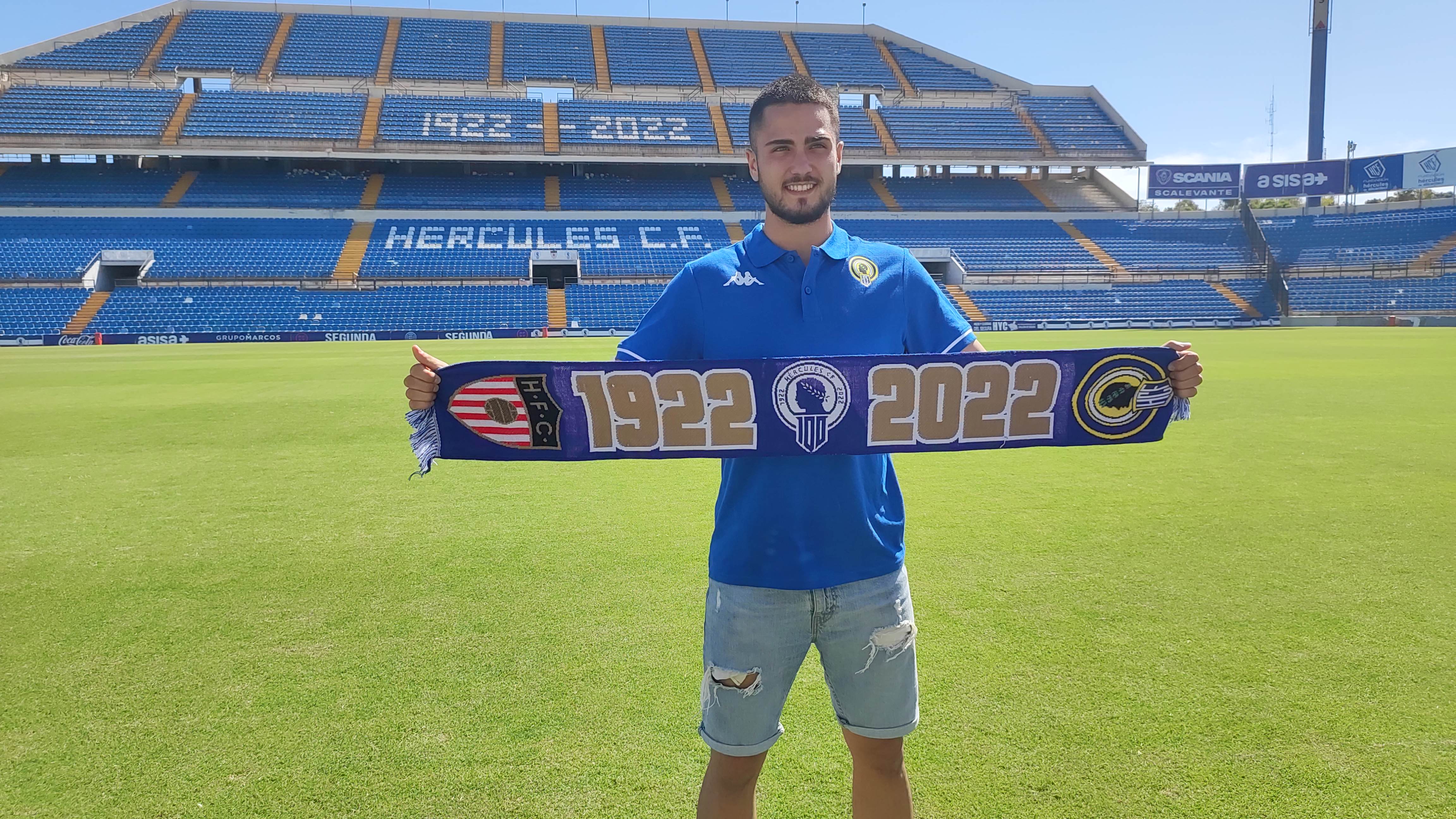 Iván Martínez, portero del Hércules CF