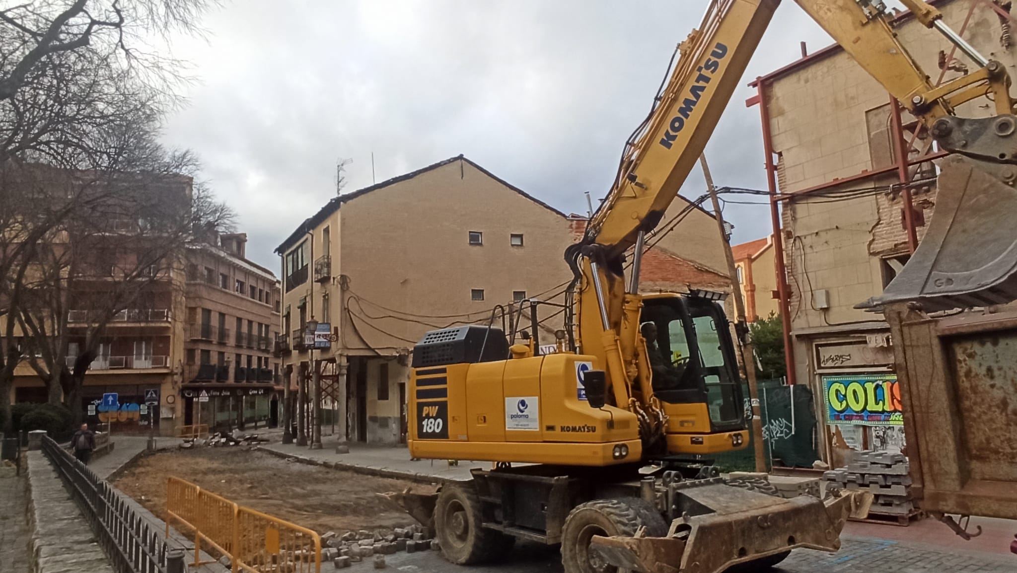 Comienzan las obras en Blanca de Silos