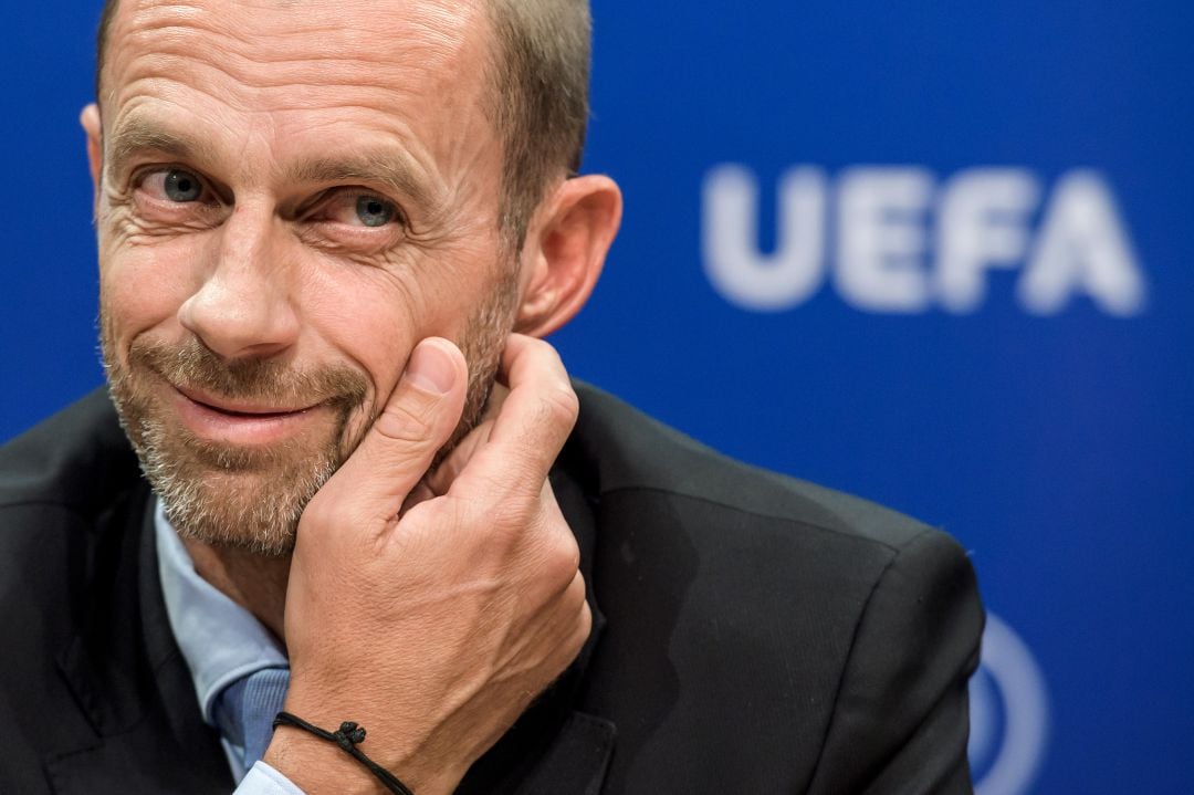 Aleksander Ceferin, presidente de la UEFA