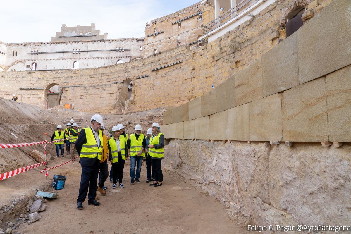 Visita al Anfiteatro Romano de Cartagena