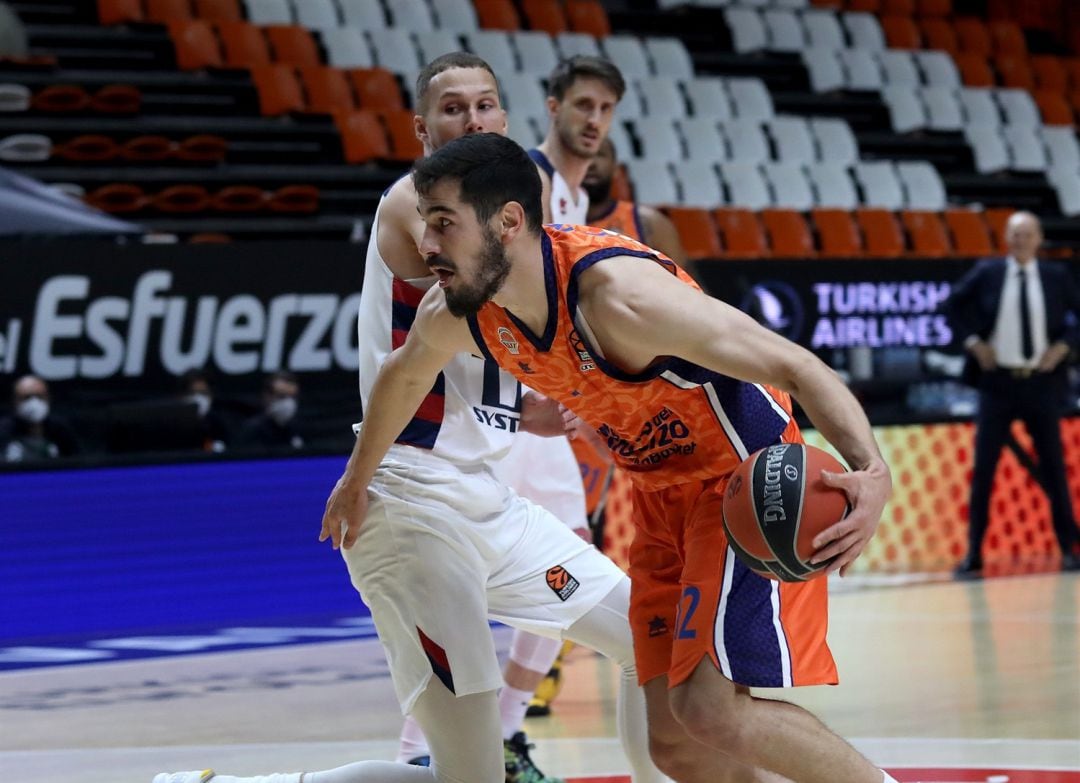 El Baskonia se despidió de la Euroliga en Valencia.