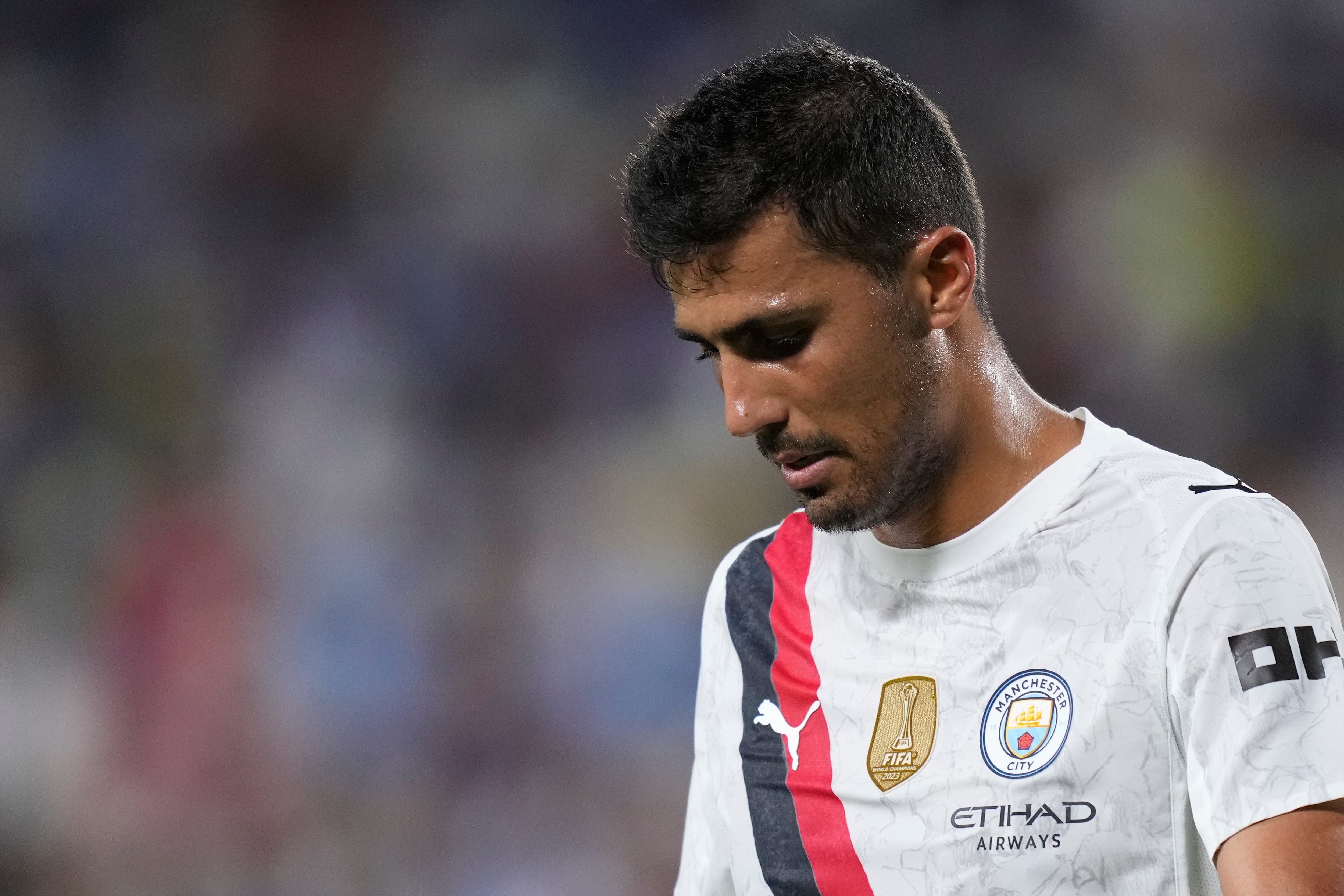 Rodri Hernández, durante el Mundial de Clubes 2025 con el Manchester City
