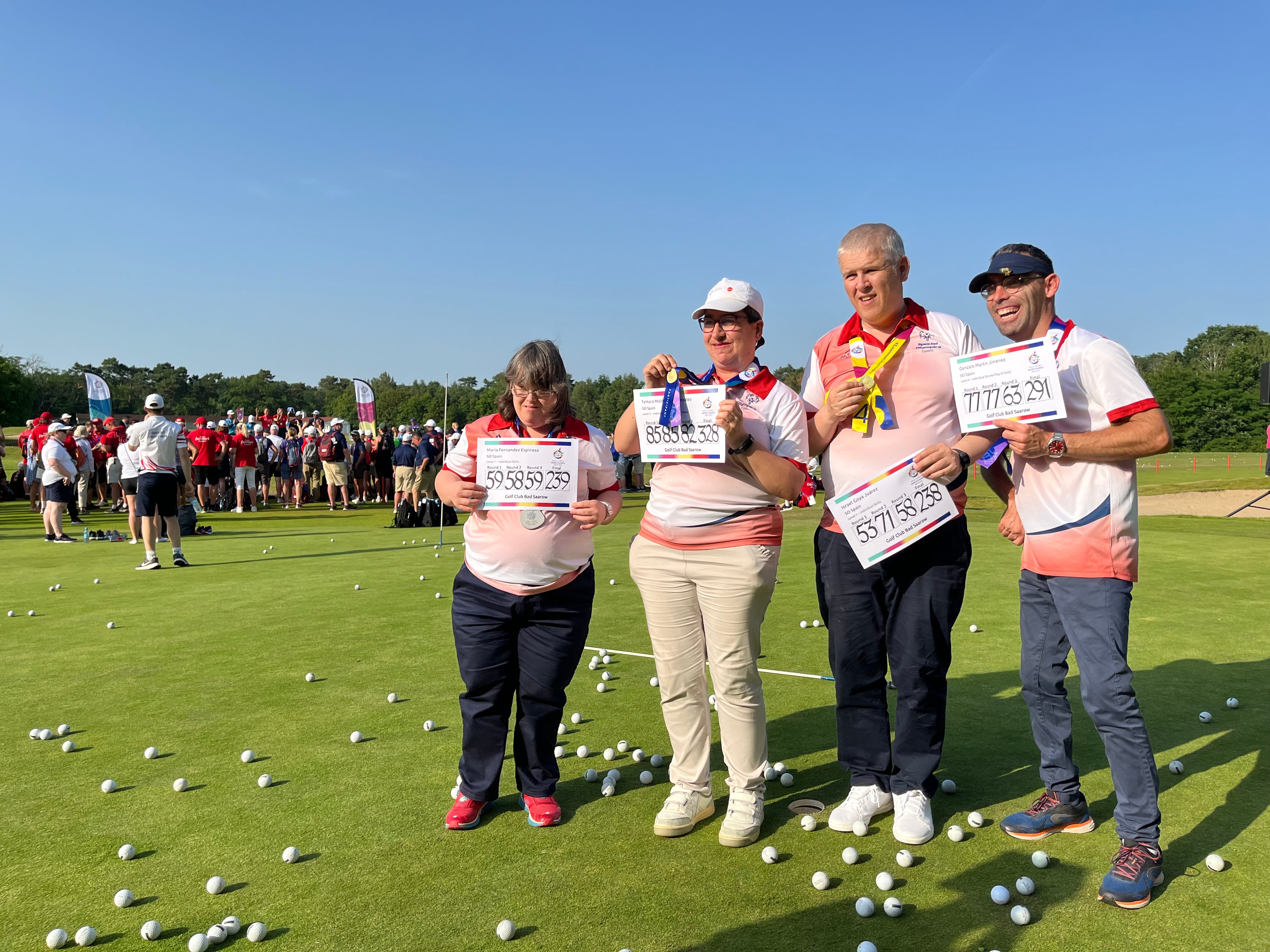 Los segovianos Tamara Maldonado e Israel Goya triunfan en los Juegos Mundiales Special Olympics