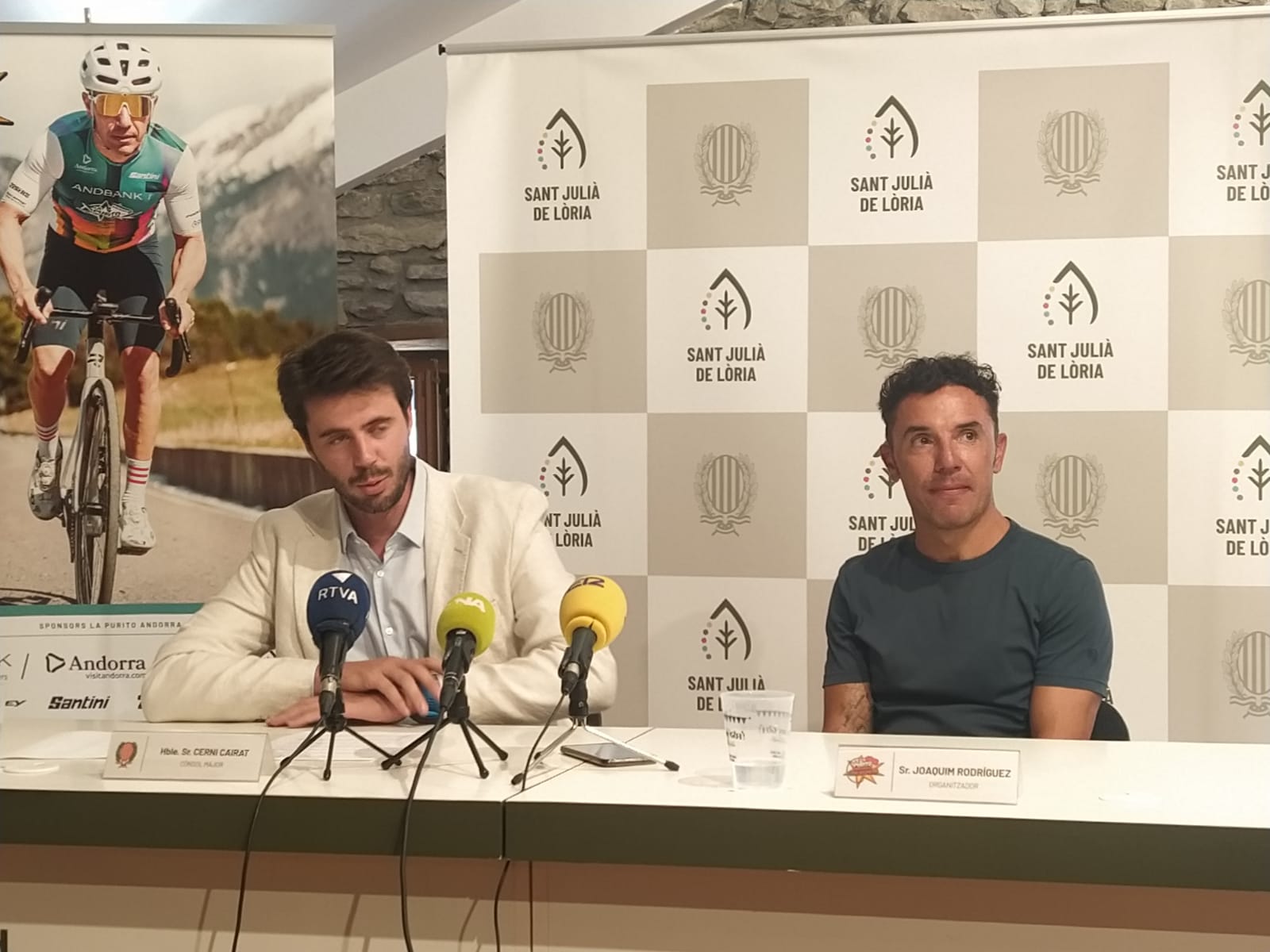 El cònsol major Lauredià, Cerni Cairat, correrà per primera vegada la marxa que organitza l'exciclista Joaquim 'Purito' Rodríguez