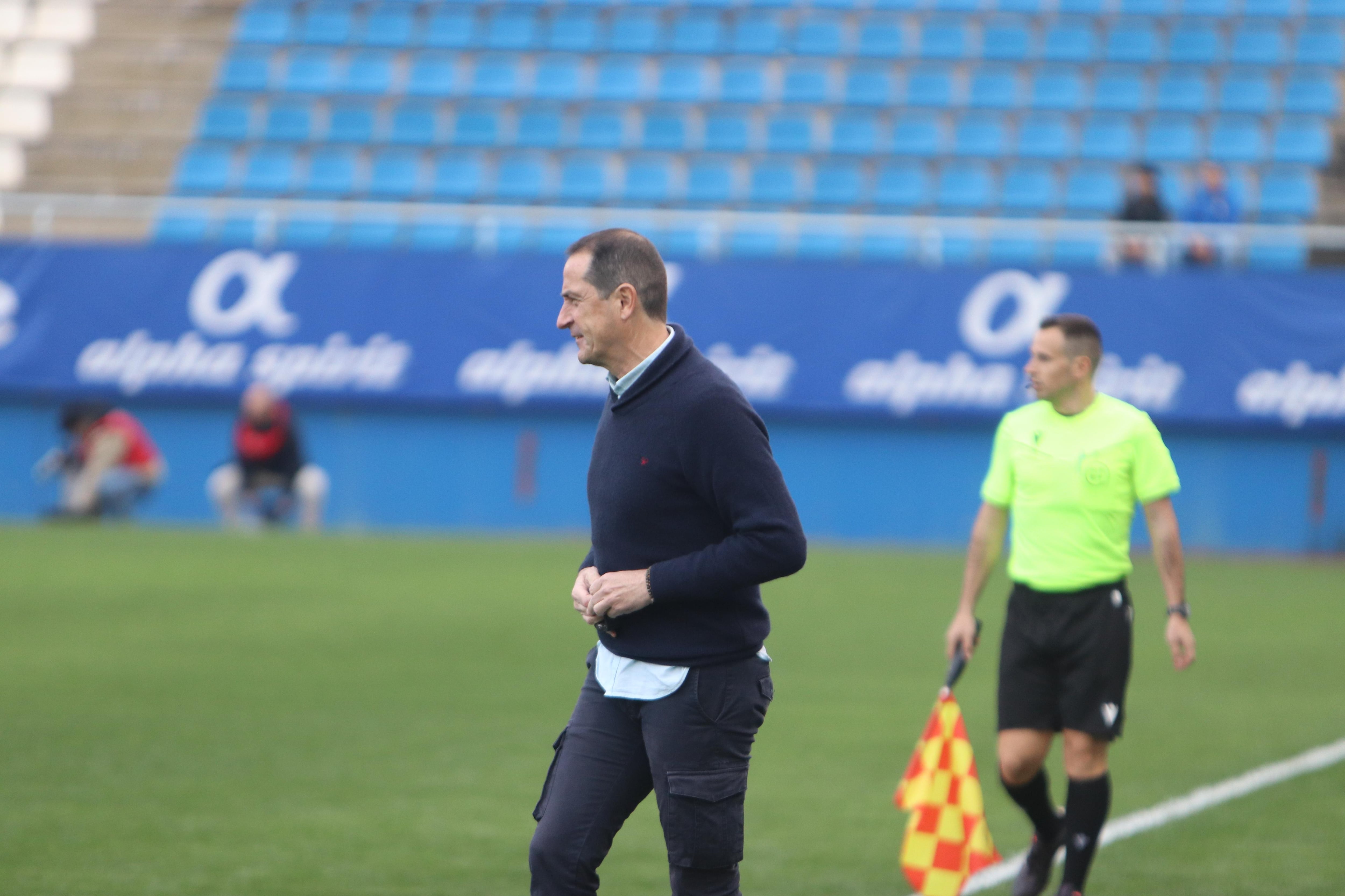 Diego Caro durante un partido con el Xerez DFC