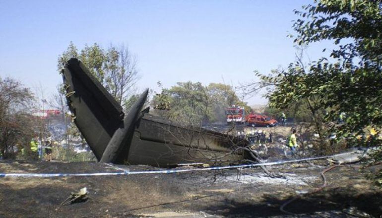 Accidente de un avión de Spanair en Barajas, el 20 de agosto de 2008.