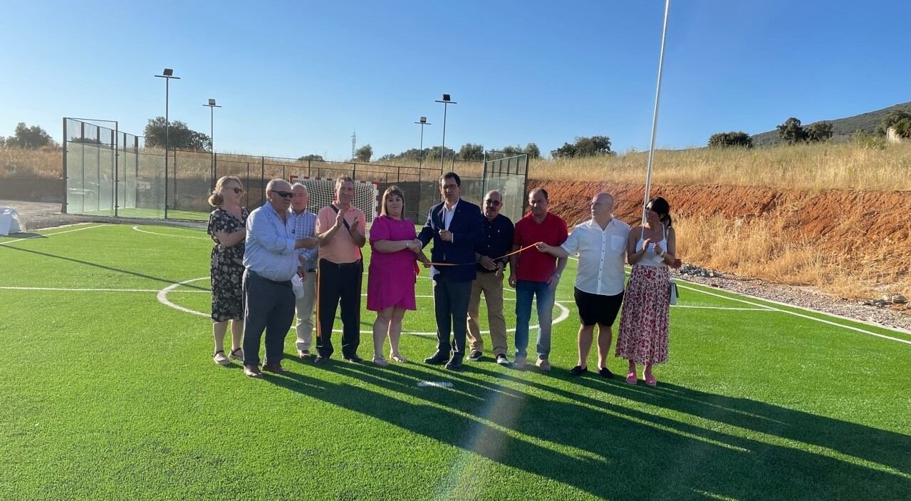 Inauguración instalaciones deportivas en Buenasbodas
