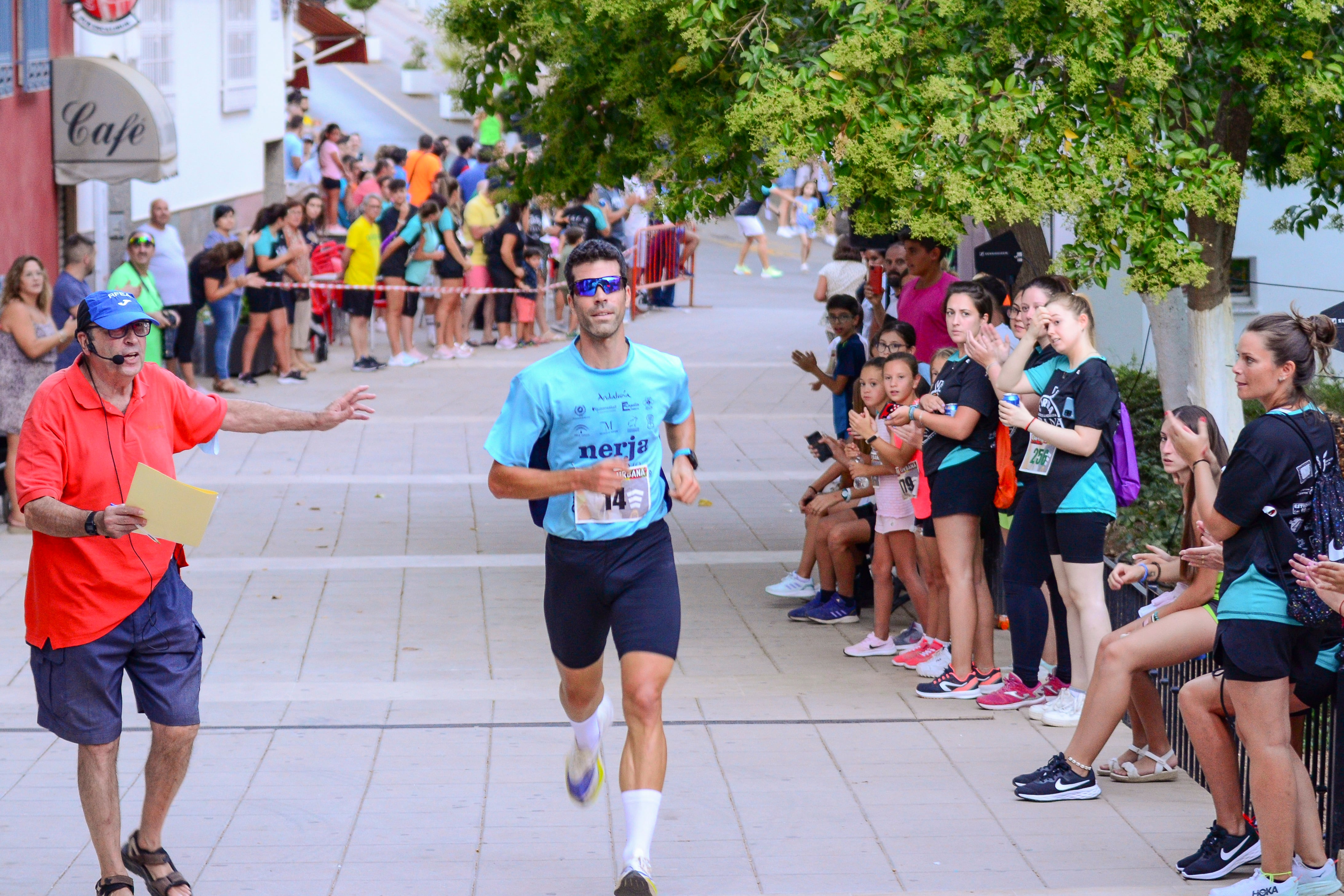 Cristóbal Valenzuela ganador de la prueba en categoría masculina