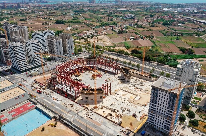 Obras del Roig Arena