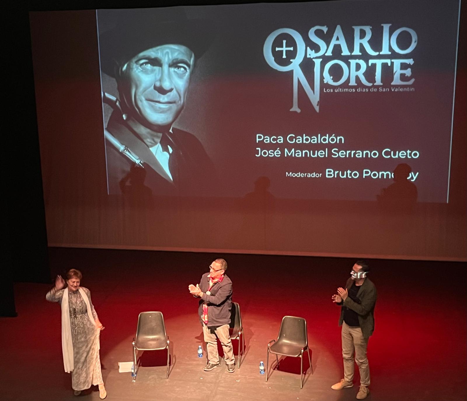 Estreno del documental Osario Norte con Paca Gabaldón, Bruto Pomeroy y José Manuel Serrano Cueto