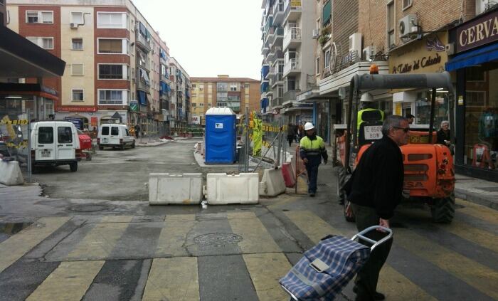Calle Santa María en Málaga