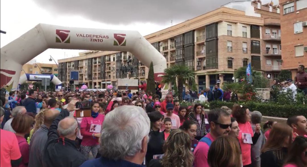 Salida de la XV Carrera de la Mujer en Valdepeñas