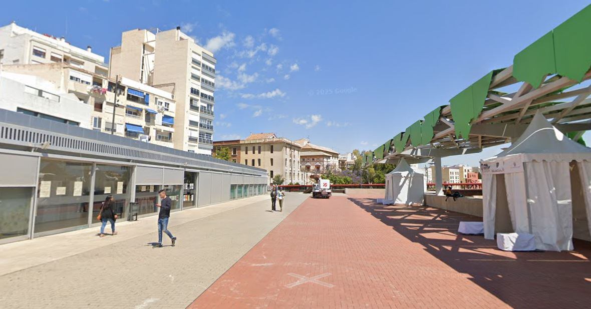 La plaza Tirant de Gandia