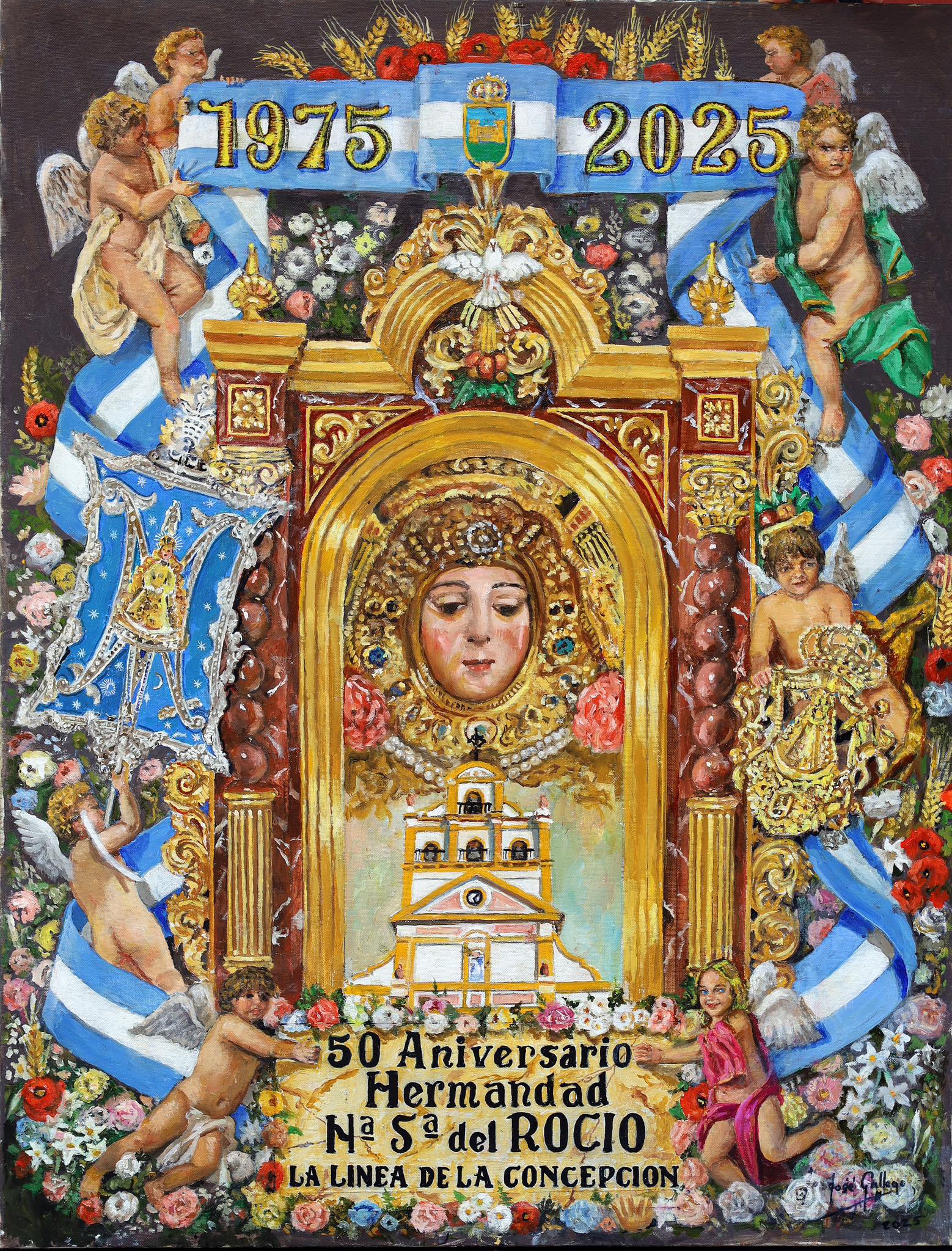 Cartel Romería conmemorativo 50 años.