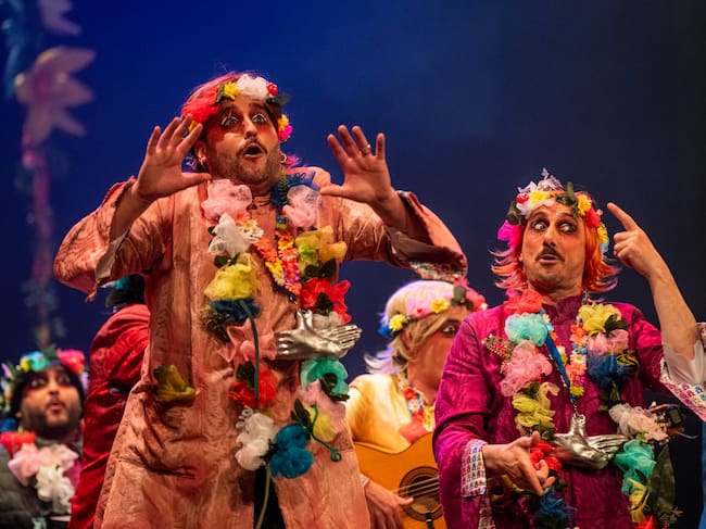 Chirigota 'Los hermanos del buen fin'. Foto: Ayuntamiento de Cádiz.