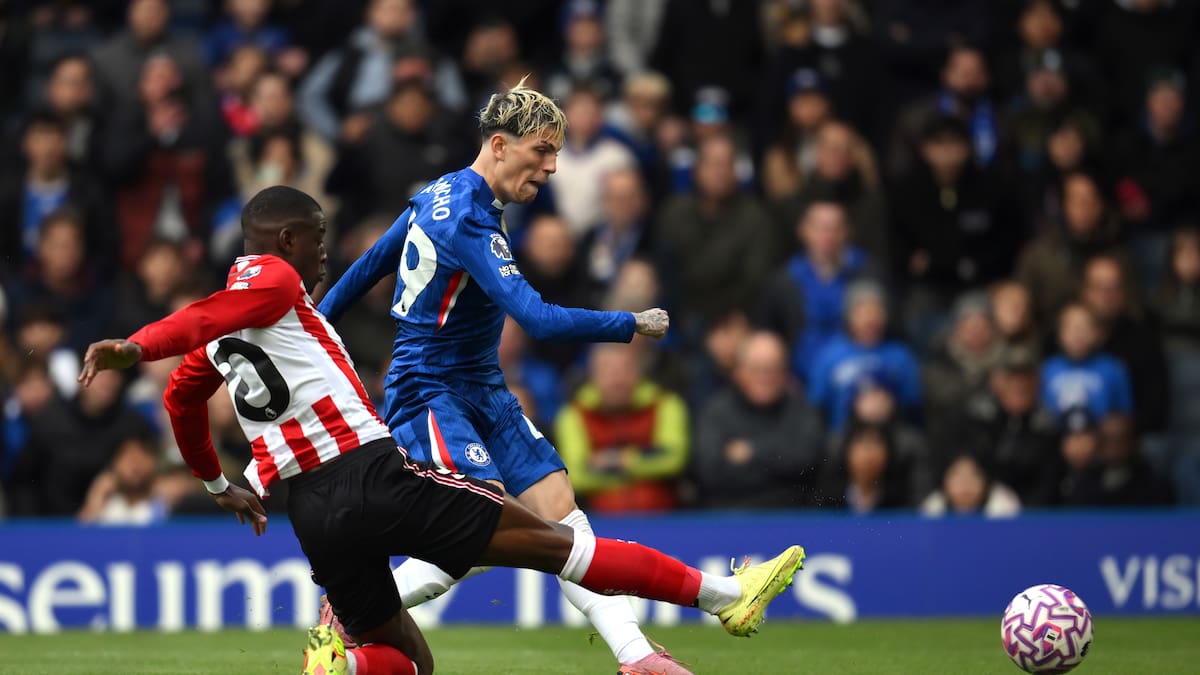 Tras 276 minutos, Garnacho abre su casillero con el Chelsea