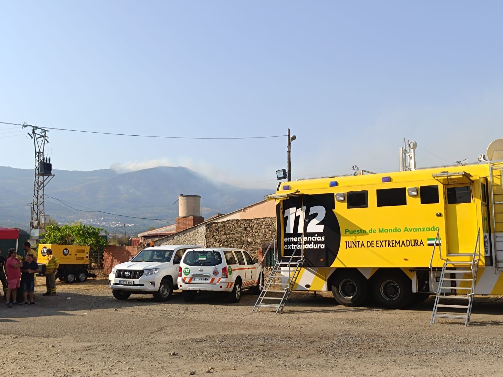 Nueva ubicación del Puesto de Mando Avanzado en La Granja