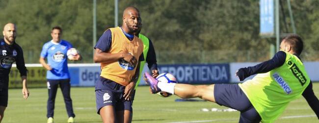 Entrenamiento del Dépor en Abegondo