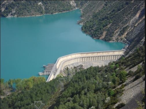 En el embalse de Mediano han entrado 12 hm3 en la última semana