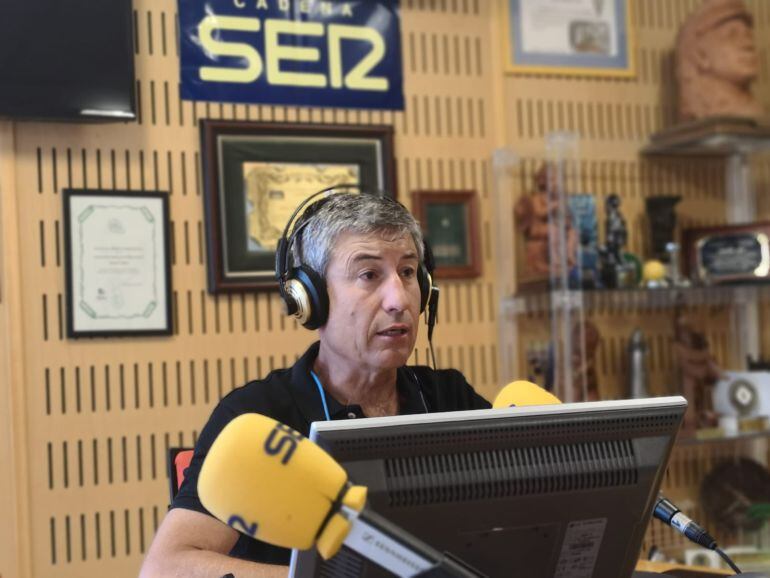 El portavoz de Ciudadanos en Cádiz, Juan Manuel Pérez Dorao, en rueda de prensa