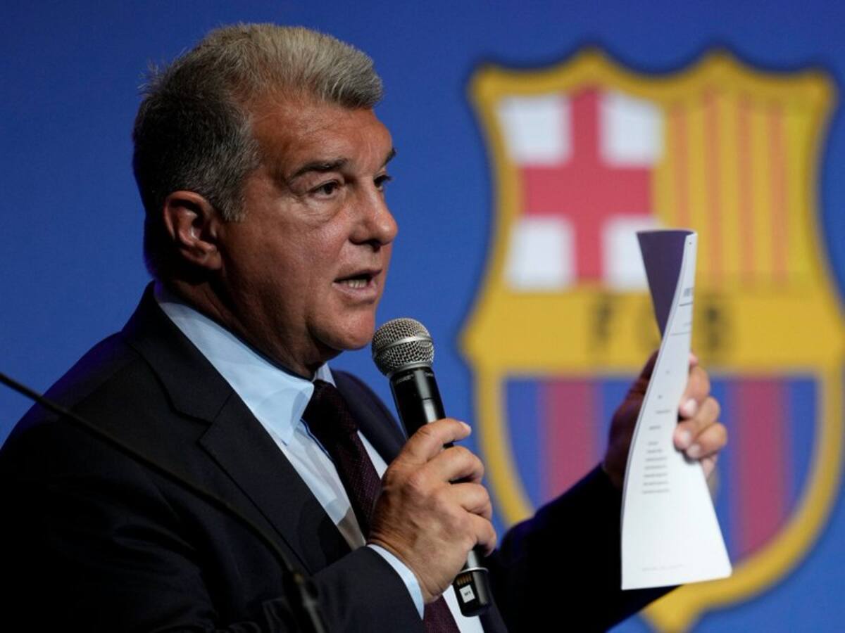 Laporta defiende al Barça