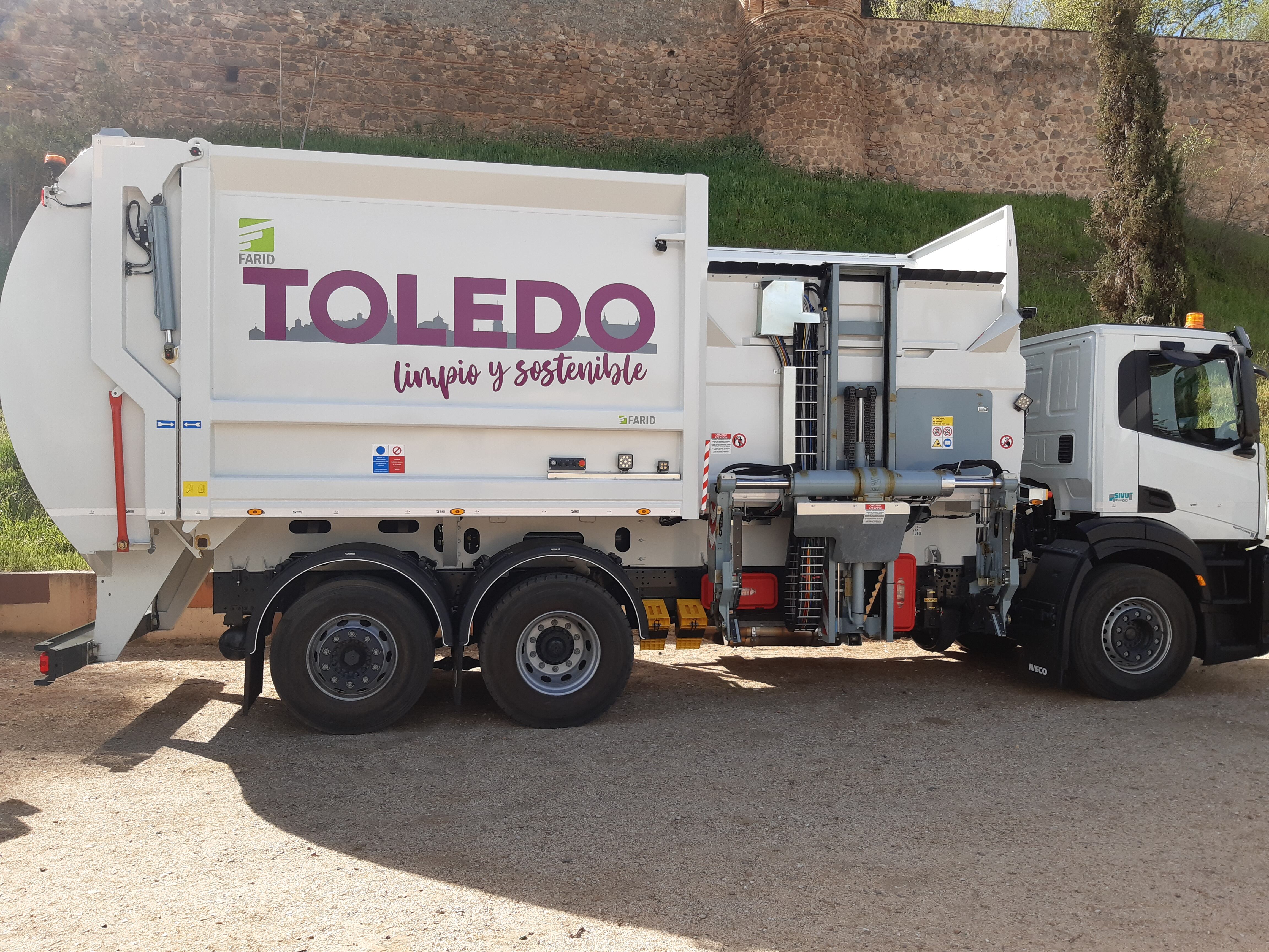 Nuevo camión de basura de Toledo