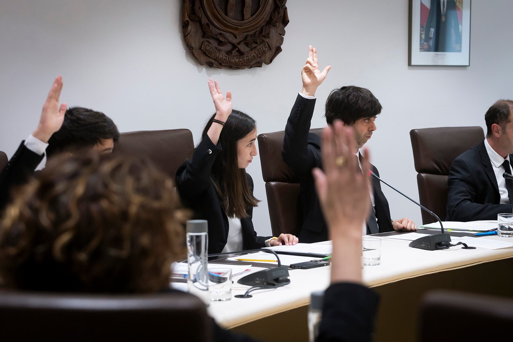 Per assentiment s'han aprovat tots els punts del consell de comú d'Andorra la Vella