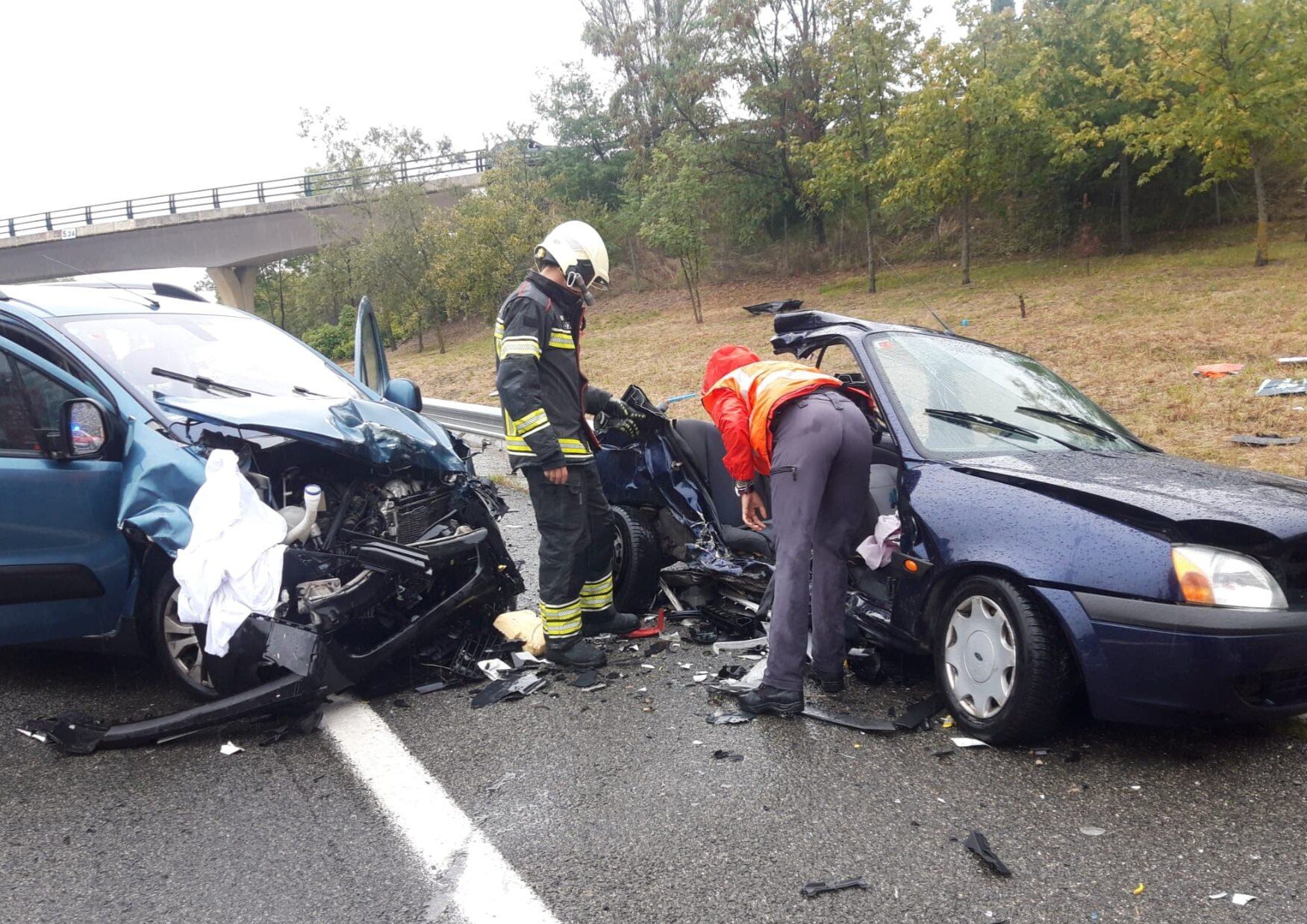 Accidente mortal en Bakaiku (A10)