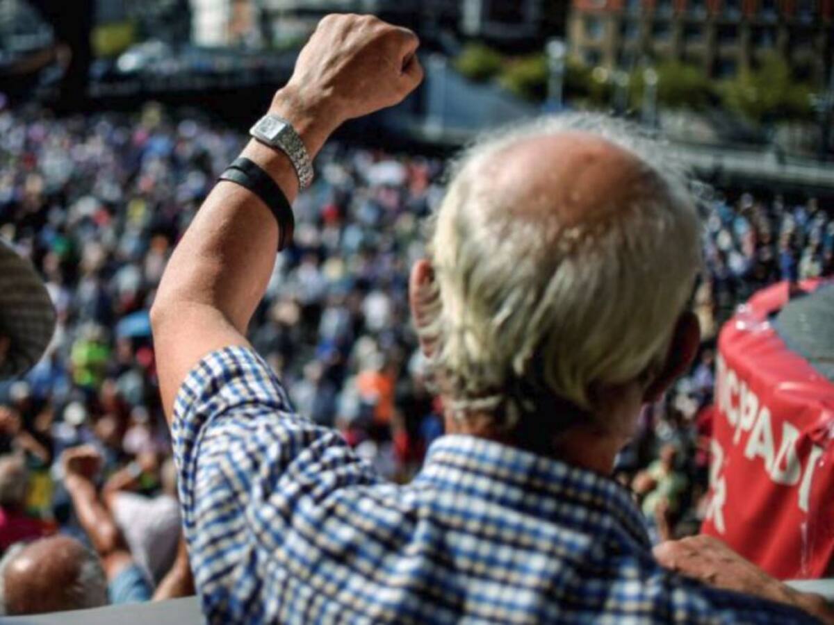 La Plataforma en defensa de las pensiones toma de nuevo la calle