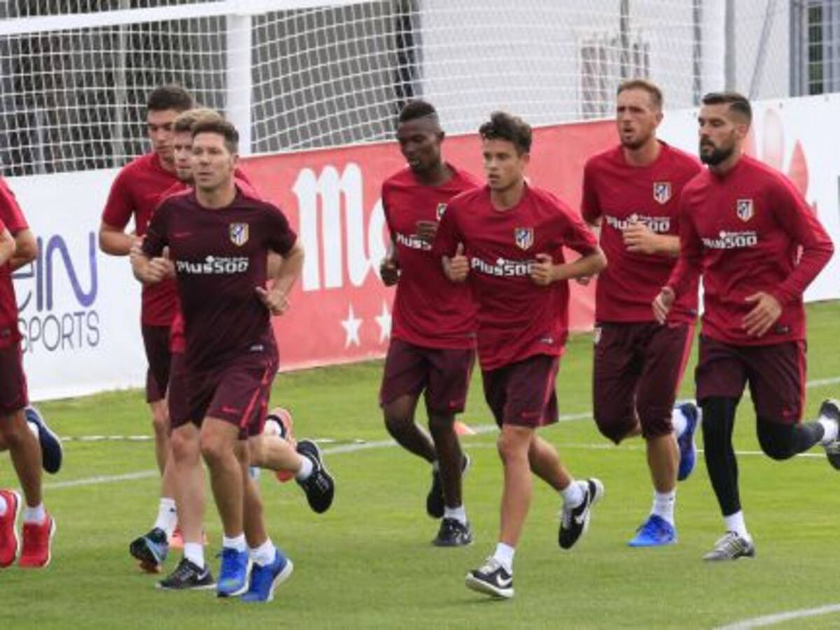 El Atlético de Simeone vuelve al trabajo